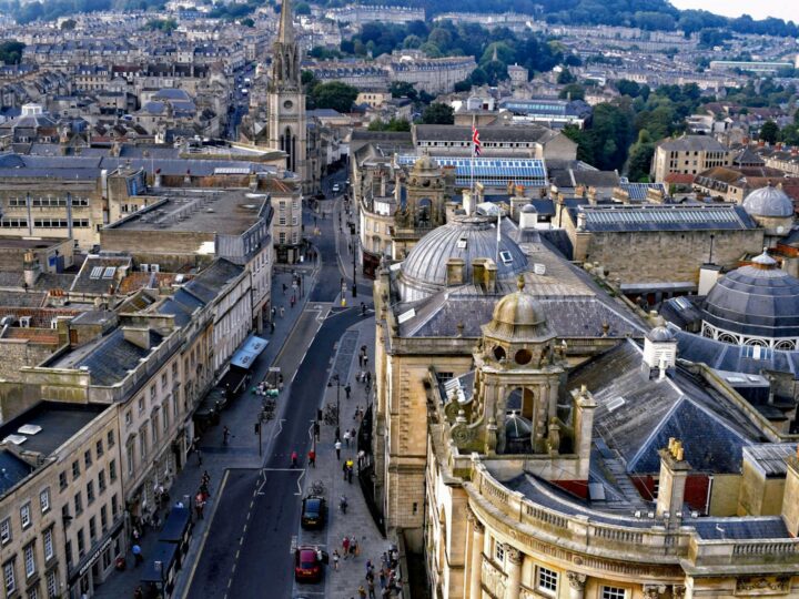 Jardins do Desfile da Cidade de Bath
